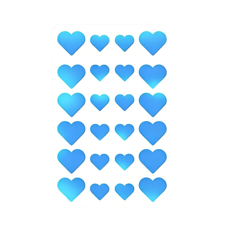 Hydrokolloid akneplaster for ansiktet